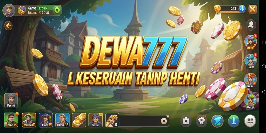 Tangkapan layar gameplay DEWA777 yang menunjukkan aksi Idle yang menarik.