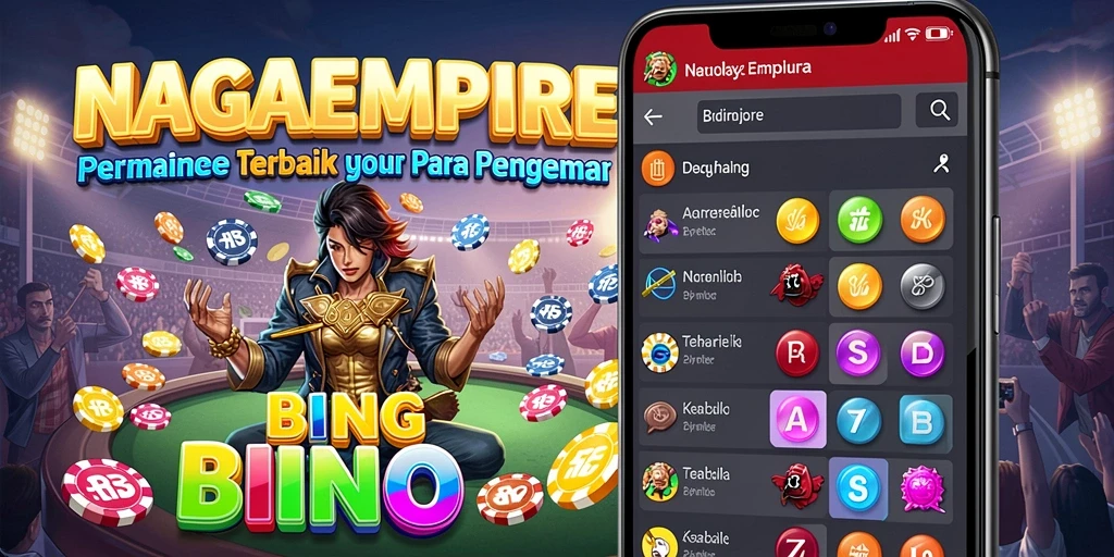 Tampilan menawan dari gameplay NAGAEMPIRE dalam permainan Bingo.