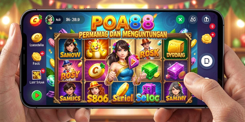 Screenshot utama POA88 menampilkan gameplay Slot yang menegangkan dan menarik.