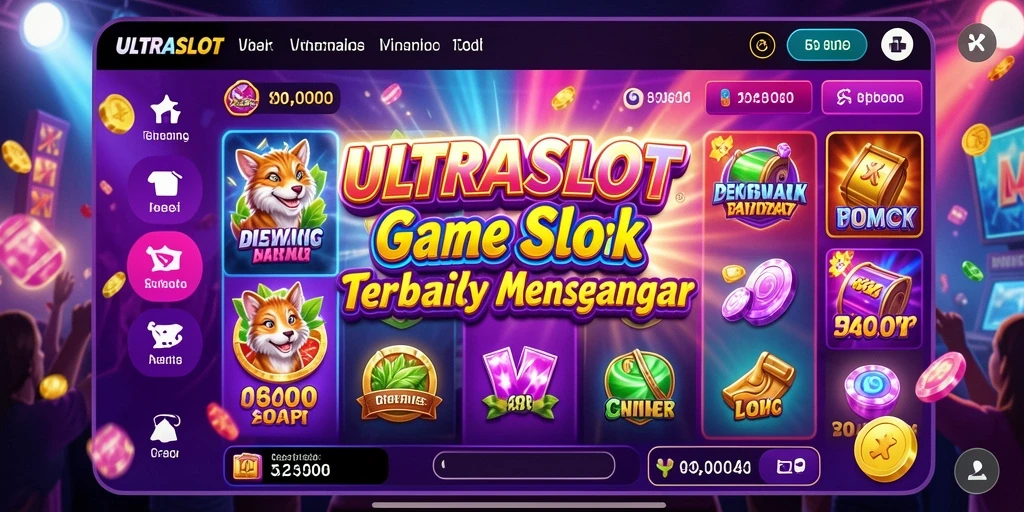 Tampilan menarik dan gameplay seru dari ULTRASLOT.