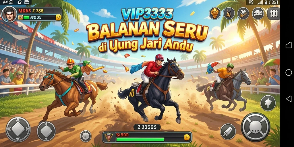 Tampilan menarik dari gameplay Racing VIP333 dengan aksi mendebarkan.